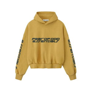 Fear of God �t�B�A�I�u�S�b�h �����Y �X�E�F�b�g�E�t�[�f�B�[ 192HO256902F Cropped Relaxed Hoodie Yellow L M S XL XS �y���������E�֐ō��z