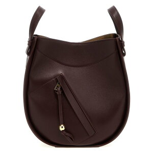 LOEWE ���G�x ���f�B�[�X �n���h�o�b�O�E�V�����_�[�o�b�O A538HHSX017240 'Hammock Slice' crossbody bag Bordeaux onesize �y���������E�֐ō��z