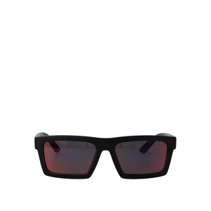 Prada �v���_ �����Y �T���O���X�E�A�C�E�F�A 0PSA07S1B010A Sunglasses Black 55 �y���������E�֐ō��z