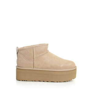 UGG �A�O ���f�B�[�X �u�[�c 1135092SAND Ultra Mini Platform ankle boots Beige US10 US5 US6 US7 US8 US9 US11 US4 36 37 38 39 40 6 10 8 7 11 9 5 �y���������E�֐ō��z