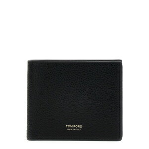 TOM FORD gtH[h Y zEJ[hP[X Y0228LCL158G1N001 Logo leather wallet Black onesize yE֐ōz