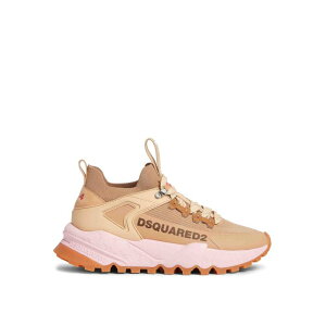 Dsquared2 fB[XNGA[h fB[X [XAbv SNW026959207967M3004 Lace-Up Low-Top Sneakers Beige 36 39 yE֐ōz