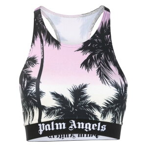 Palm Angels p[GWFX fB[X ^NgbvEL~\[ PWVO024S23FAB0033710 Palm Angels Top Purple Blue and green XS M S L yE֐ōz