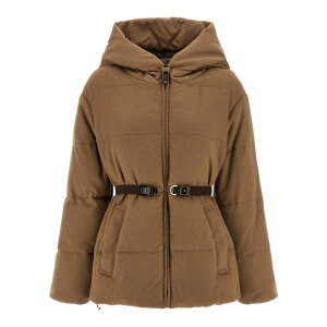 Max Mara The CUBE �}�b�N�X�}�[�� �U�E�L���[�u ���f�B�[�X �_�E���W���P�b�g�E�R�[�g 2619481034600042 'MtcCorona' down jacket Brown IT38 IT40 IT42 IT44 IT46 �y���������E�֐ō��z