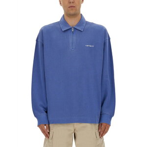 yyVC[OXӍՍő80%OFF+P2{~zCarhartt WIP J[n[g Y XEFbgEt[fB[ I03518832FGD JERSEY "PIQUESCRIPT" AZURE M S L yE֐ōz