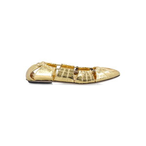 Chloe �N���G ���f�B�[�X ���[�X�A�b�v CHC25S08JQO9DA Chloe Flat shoes Golden Brown 38.5 37 40 36 38 39 �y���������E�֐ō��z