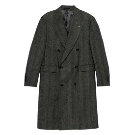 LARDINI ラルディーニ メンズ コート AA40408EAAC65611950 Coat Lardini BLACK IT46 IT48 IT50 IT52 【送料無料・関税込】