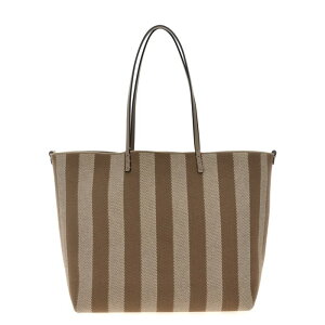 FENDI �t�F���f�B ���f�B�[�X �n���h�o�b�O�E�V�����_�[�o�b�O 8BH425AUPJF1SNP 'Roll Large' reversible shopping bag Gray onesize �y���������E�֐ō��z