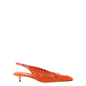 JACQUEMUS �W���b�N���X ���f�B�[�X �p���v�X�E�n�C�q�[�� 26EFOW00138BW00815750 'Les Slingbacks Cubisto B' slingback Orange 37 38 39 40 41 �y���������E�֐ō��z
