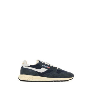 AUTRY �I�[�g���[ �����Y �X�j�[�J�[ WWLMNC30 Air Force blue fabric and suede Reelwind sneakers Blue IT40 IT41 IT42 IT43 IT44 IT45 IT46 39 40 41 42 43 44 45 46 47 �y���������E�֐ō��z