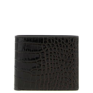 TOM FORD gtH[h Y zEJ[hP[X Y0410LCL439S1B087 Crocodile leather wallet Brown onesize yE֐ōz