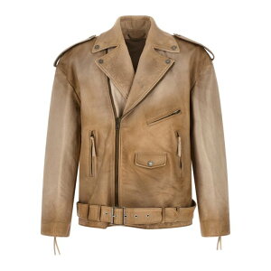 Golden Goose �S�[���f���O�[�X �����Y ���U�[&�t�@�[�W���P�b�g�E�R�[�g GUP02535P0023041515515155 'Phoebe' jacket Beige L M XL �y���������E�֐ō��z