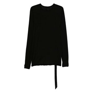 Rick Owens DRKSHDW ���b�N �I�E�G���X �_�[�N�V���h�E �����Y T�V���c�E�J�b�g�\�[ DU02E7260BH09 LONG-SLEEVED T-SHIRT BLACK L M S XL 2XL �y���������E�֐ō��z