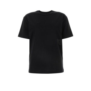 alexanderwang.t �A���L�T���_�[���� �e�B�[ ���f�B�[�X T�V���c�E�J�b�g�\�[ 4CC3241520001 ESSENTIAL JSY SS TEE W PUFF LOGO & BOUND NECK BLACK S L M XS �y���������E�֐ō��z