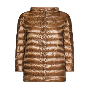 yyVC[OXӍՍő80%OFF+P2{~zHerno wm fB[X _EWPbgER[g PI001650D120172155 Quilted padded jacket with logo Light Brown 42 44 yE֐ōz