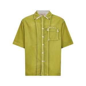 Marni �}���j �����Y �V���c�E�u���E�X CUJU0017A2USCY64PRV15 Marni Shirts 46 48 50 �y���������E�֐ō��z