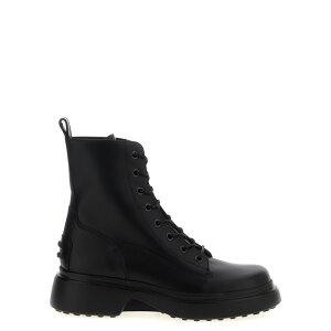 Tod's �g�b�Y ���f�B�[�X �u�[�c XXW74L0JK30T0NB999 Leather combat boots Black 36 37 37.5 38 38.5 39 40 41 36.5 39.5 �y���������E�֐ō��z