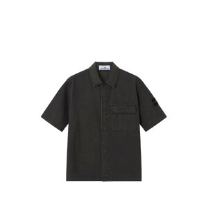 STONE ISLAND �X�g�[���A�C�����h �����Y �V���c�E�u���E�X L1S151200031S00WNV0165 Stone Island Shirts Grey Blacks and greys L M S XL �y���������E�֐ō��z