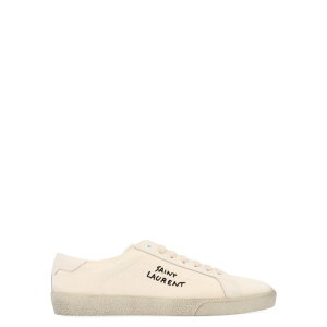 Saint Laurent サンローラン メンズ スニーカー 611106GUP109113 'Court Classic' sneakers White 411/2 421/2 431/2 391/2 401/2 IT39 IT391/2 IT40 IT401/2 IT41 IT411/2 IT42 IT421/2 IT43 IT431/2 IT44 IT45 IT46 IT47 IT49 IT50 40 39 41 42 43... 【送