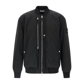 STONE ISLAND ストーンアイランド メンズ カジュアルジャケット K2S154100038S0019V0029 '4100038' bomber jacket Black L M XL 2XL 【送料無料・関税込】