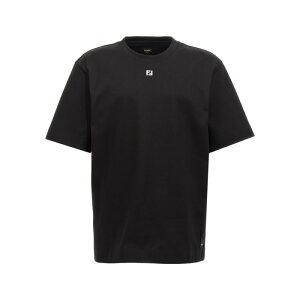 FENDI �t�F���f�B �����Y T�V���c�E�J�b�g�\�[ FY0936ARYYF0QA1 'FF' T-shirt Black L M S XL 2XL 3XL 4XL 5XL XS 2XS �y���������E�֐ō��z