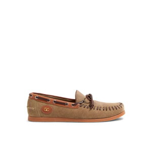 Valentino Garavani @eBm Y [t@[ 7Y2S0K85BTLAMV PALM AVENUE CRUST LEATHER BOAT SHOE Green 421/2 IT39 IT40 IT41 IT42 IT43 IT44 45 44 42 43 40 41 39 42.5 43.5 44.5 41.5 yE֐ōz