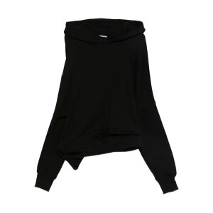 JUNYA WATANABE �W������ ���^�i�x ���f�B�[�X �X�E�F�b�g�E�t�[�f�B�[ JPT016BLACK Sweatshirt Junya Watanabe BLACK S M �y���������E�֐ō��z