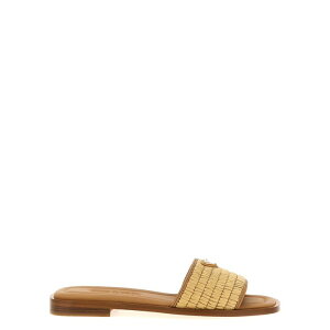 Prada �v���_ ���f�B�[�X �T���_�� 1XX758F0102ACSF0018 Crochet sandals Beige IT36 IT37 IT38 IT39 IT40 IT41 36 37 38 39 40 41 35 35.5 36.5 37.5 �y���������E�֐ō��z