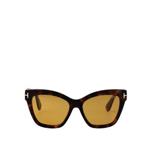 yyV}\ ő75%OFF+őP4{zTOM FORD gtH[h fB[X TOXEACEFA FT121752E Elvira Sunglasses Brown 55 yE֐ōz