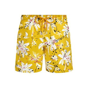 Palm Angels �p�[���G���W�F���X �����Y �X�C���E�F�A PMFD01AF25FAB0021801 HAWAI SPLASH MEN`S SWIM SHORTS Yellow & Orange L M S 2XL XL �y���������E�֐ō��z