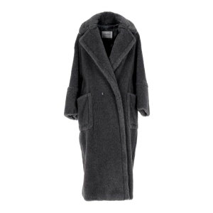 Max Mara �}�b�N�X�}�[�� ���f�B�[�X ���U�[&�t�@�[�W���P�b�g�E�R�[�g 2421016313600K001 Kadiak Oversized Alpaca And Wool Teddy Coat Light Blue S XS �y���������E�֐ō��z