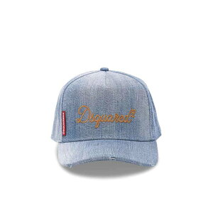 Dsquared2 �f�B�[�X�N�G�A�[�h �����Y �X�q BCM0972101068123096 Baseball Cap Denim onesize �y���������E�֐ō��z