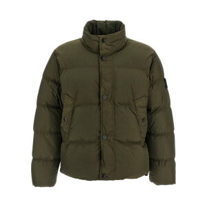 STONE ISLAND �X�g�[���A�C�����h �����Y �_�E���W���P�b�g�E�R�[�g K2S154100010S0A23V0054 'Crinkle Reps Ny' down jacket Green L M S XL 2XL �y���������E�֐ō��z