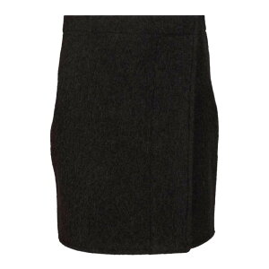 LEMAIRE �����[�� ���f�B�[�X �X�J�[�g SK1061LF504BK999 Wrap Skirt Black 36 34 �y���������E�֐ō��z