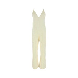 yyVubNtCf[ő80%OFF+P2{~zJil Sander WT_[ fB[X s[XEhXEI[C J01FP0101J76018109 Ivory satin jumpsuit White 34year 36year yE֐ōz