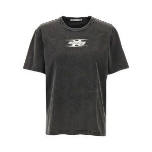 alexanderwang.t ALT_[ eB[ fB[X TVcEJbg\[ 4CC4241515208A Logo T-shirt Gray XS 2XS M S L yE֐ōz