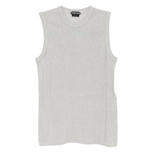 TOM FORD �g���t�H�[�h ���f�B�[�X �^���N�g�b�v�E�L���~�\�[�� TSK389YAE009TAA Tom Ford Top Silver Light and natural M S �y���������E�֐ō��z