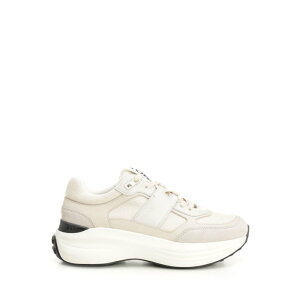 Tod's �g�b�Y ���f�B�[�X �X�j�[�J�[ XXW81L0JP40UMDYPR7 Sneaker in a mix of cloth, suede and nubuck leather White EU38 EU39 371/2 361/2 381/2 EU36 EU37 EU40 EU34 EU35 EU41 EU42 40 38 39 37 36 35 36.5 38.5 37.5 �y���������E�֐ō��z
