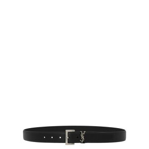 Saint Laurent �T�����[���� �����Y �x���g�E�T�X�y���_�[ 634440BRM0E1000 'Cassandre' belt Black 105 110 80 75 100 95 90 85 70 65 100cm 105cm 110cm 85cm 90cm 95cm �y���������E�֐ō��z