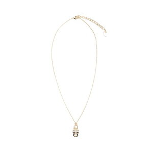 yyVubNtCf[ő80%OFF+P2{~zFERRAGAMO tFK fB[X lbNX 760876785429001 Necklace with padlock Gold IT0 yE֐ōz