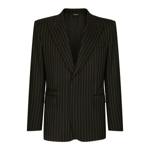 Dolce & Gabbana �h���`�F�K�b�o�[�i �����Y �u���U�[�E�W���P�b�g G2RQ2TFRBC0S8051 blazers Black 54 50 52 �y���������E�֐ō��z