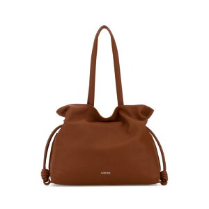 LOEWE ���G�x ���f�B�[�X �n���h�o�b�O�E�V�����_�[�o�b�O A411FL1X18SQUIRREL Caramel nappa leather large Flamenco shoulder bag Camel onesize �y���������E�֐ō��z