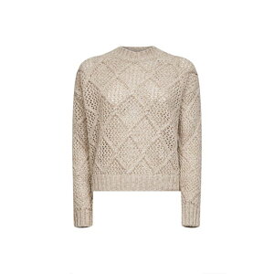 Max Mara Studio �}�b�N�X�}�[�� �X�e���f�B�I ���f�B�[�X �j�b�g�E�Z�[�^�[�E�J�[�f�B�K�� 2526366052600ELLADE001 Max Mara Studio Sweaters Beige Light and natural L M S �y���������E�֐ō��z