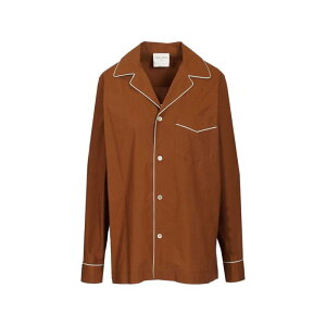 forte_forte �t�H���e �t�H���e ���f�B�[�X �V���c�E�u���E�X 14832MYSHIRTCHOCOLATE Forte Forte Shirts Marroni 0 1 2 3 �y���������E�֐ō��z