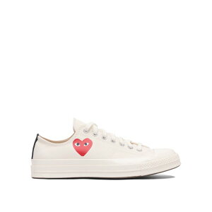 PLAY Comme Des Garcons �v���C �R���f�M�����\�� �����Y �X�j�[�J�[ AZK1280012WHITE Comme des Garcons x Converse Chuck Taylor '70 Sneakers White 51/2 81/2 10 9 11 3 4 5 5.5 6 7 8 8.5 �y���������E�֐ō��z