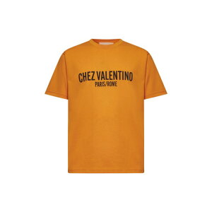 Valentino Garavani @eBm Y TVcEJbg\[ 6V3MG16PAPG146 Valentino T-shirts and Polos Orange Bright S L XL M yE֐ōz