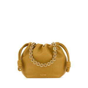 LOEWE ���G�x ���f�B�[�X �n���h�o�b�O�E�V�����_�[�o�b�O A914CBPX03SAHARA Beige nappa leather mini Flamenco clutch Beige o Tan onesize �y���������E�֐ō��z