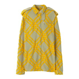 【楽天スーパーセール 最大80%OFF+P2倍~】Burberry バーバリー レディース シャツ・ブラウス 8077274 Check shirt Light Green 8 2 4 6 【送料無料・関税込】