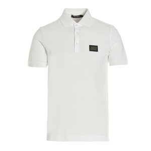 Dolce & Gabbana �h���`�F�K�b�o�[�i �����Y �|���V���c G8PL4TG7F2HW0800 Polo 'DG Essential' White IT44 IT46 IT48 IT50 IT52 IT54 IT56 IT58 56 54 46 52 44 48 50 38 40 42 58 60 �y���������E�֐ō��z