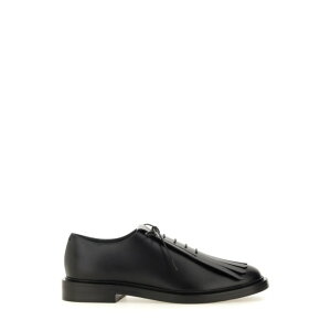 Max Mara �}�b�N�X�}�[�� ���f�B�[�X ���[�X�A�b�v 2424526013600311004 LEATHER DERBY. BLACK 371/2 38 39 36 40 37 �y���������E�֐ō��z